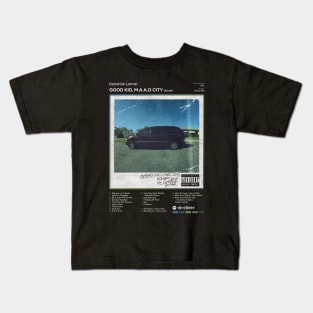 Kendrick Lamar - good kid, m.A.A.d city (Deluxe) Tracklist Album Kids T-Shirt